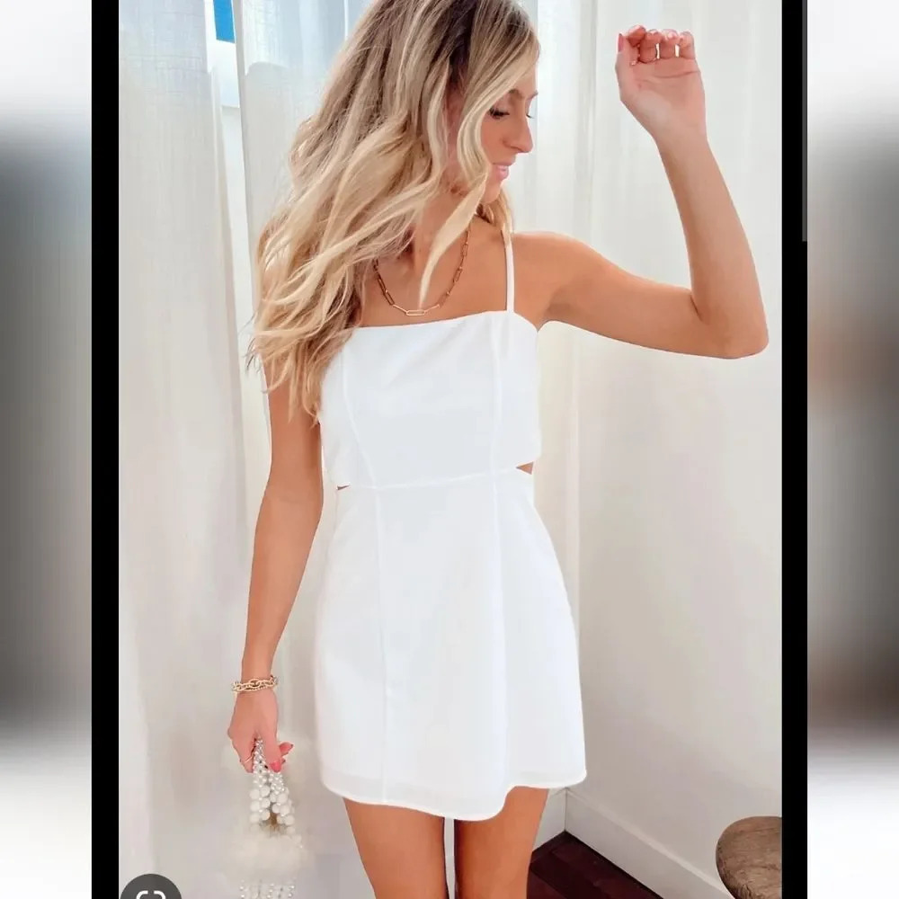 NWOT Show Me Your MuMu Tory Cutout Mini Dress